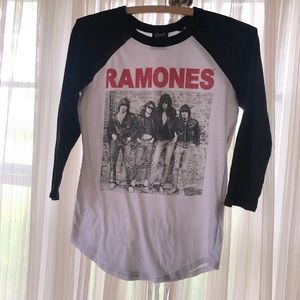 RAMONES Baseball Shirt